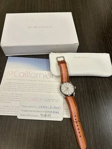EUC La Californienne Rolex Vintage Stainless Oyster Perpetual 34mm - Picture 1 of 8