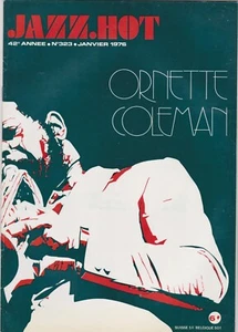 FRENCH JAZZ HOT MAGAZINE 323 JANUARY 1976 ORNETTE COLEMAN - Imagen 1 de 1