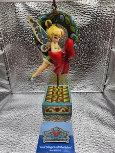 Disney Showcase Jim Shore Tinker Bell Buenas Nuevas para Todos los que Creen Nuevo - Imagen 1 de 20