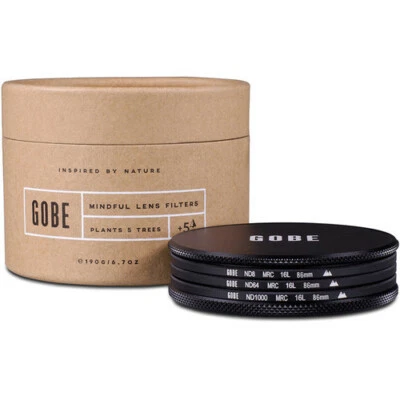 (Gobe / Urth) 86mm ND8, ND64, ND1000 MRC Lens Filter Kit (2Peak) FK86NDN3P2P - Image 1 of 4