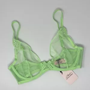 Agent Provocateur Casper Mint Green Bra 34DD NWT - Picture 1 of 14