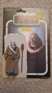 Babero Fortuna Star Wars Rotj de colección con arma original y tarjeta de respaldo, limpio - Imagen 1 de 4