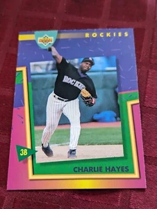 1993 Upper Deck Fun Pack Charlie Hayes Colorado Rockies #177 - Bild 1 von 2