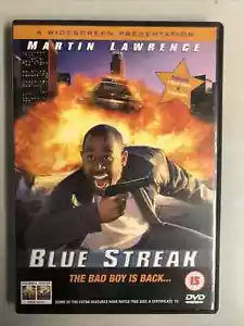 Blue Streak DVD 1999 Cop Comedy Movie FAST! FREE! POSTAGE! AUS! 🍿 - Picture 1 of 1
