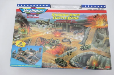Vintage Micro Machines 1997 Shadow Rock Battle Base Military Playset - Image 1 of 4