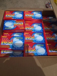 64 Boxen Wisk Dual Action Tabletten (2 Pods - 1 Box) Waschmittel NEU NOS - Bild 1 von 3