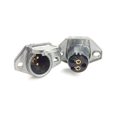 Grote 82-1041V Trailer Socket 2 Pole Vertical Pin - Image 1 of 4