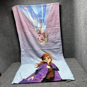 Disney Frozen Elsa & Anna Kinder Baumwolle Bad Strand Pool Handtuch weich OEKO-TEX #18389 - Bild 1 von 9