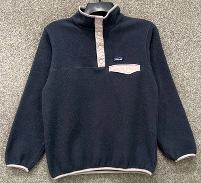 Chaqueta polar Patagonia Synchilla Snap-T niñas talla grande 12 azul ardiente 65546 Foto 1 de 4