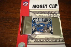 Seattle Seahawks Edelstahl Geldklammer NFL Football. - Bild 1 von 1