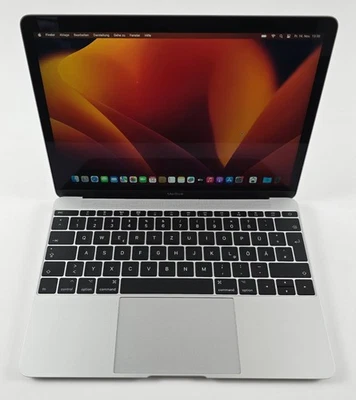 Apple MacBook 12'' (2017) m3-7Y32 256GB 8GB Silver Laptop A1534 #16 - Bild 1 von 4