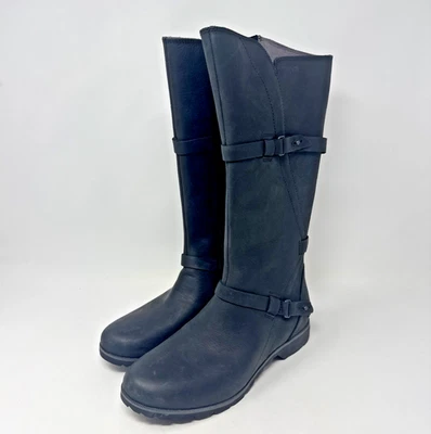 Teva De La Vina Women’s Leather Riding Boots - 1003011 - Black - Select Size - Image 1 of 4