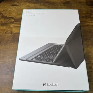 Logitech CREATE Backlit Keyboard Case w Smart Connector for iPad Pro 9.7" Only - Picture 1 of 6