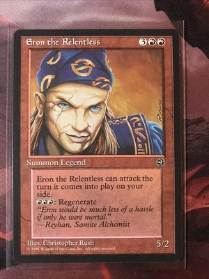 MTG Eron the Relentless Homelands NM - Image 1 of 2