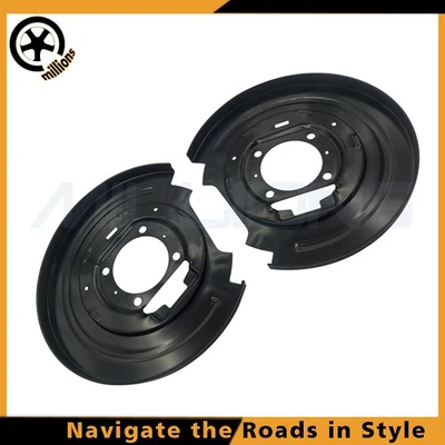 For Ford F-150 Heritage F-150 Expedition Navigator 2Pcs Rear Brake Dust Shield - Image 1 of 4