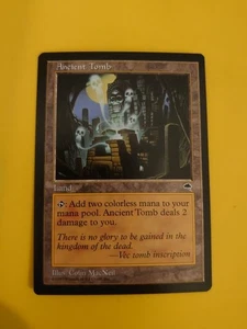 Antikes Grab. land tempest. Alter Vintage. Magic the Gathering Karte. - Bild 1 von 16