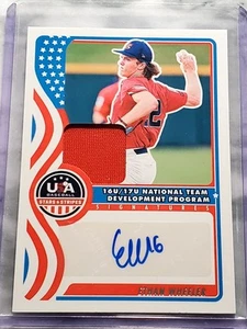 Parche automático usado en juegos Ethan Wheeler 2025 Panini USA Stars & Stripes #NTS-EW - Imagen 1 de 2