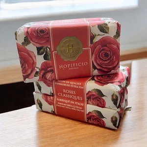 4-Bar Lot: Hopificio Rose Classiques Bar Soap 7 oz Each • Italian Luxury Soap - Picture 1 of 1