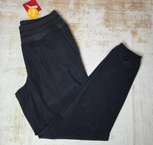 Puma Jogger Pants Womens Small Black UPF 40 Zip Pocket Golf Stretch Nylon NWT - Picture 1 of 16