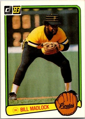 Bill Madlock 1983 Donruss #311 Pittsburgh Pirates - Image 1 of 2