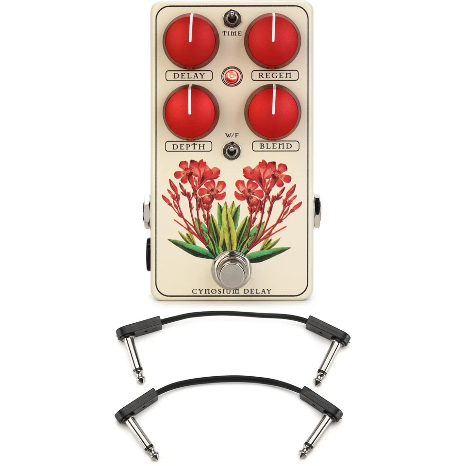 Red Witch Cynosium Modulated Delay Pedal with EBS Patch Cables - Sweetwater - Image 1 of 1