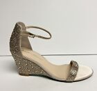 Betsey Johnson Womens Debie Sandal Gold Size 10 M