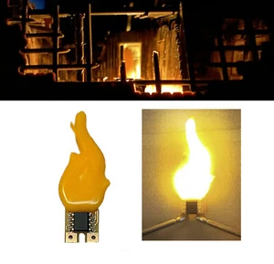 Flacker LED Flackerlicht Flammenimitation Brandflackern Feuer H0, TT, 0, G, 1 - Bild 1 von 3