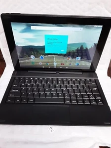 Smartab ST1009X 2-in-1Tablet+keyboard10''32GBQuad-core android6.0 black,pre owed - Picture 1 of 15