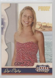 2008 Donruss Americana II Retail Gold Proof 26/250 Gigi Edgley #172 8df