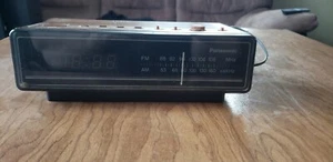 Panasonic RC-65 Digital Alarm Clock Radio 1970s Working Vintage - Picture 1 of 7