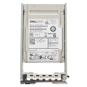 DELL KIOXIA 2.5" 960GB 12GBPS SED SAS SSD DRIVE - WMWKG KPM6WVUG960G - Picture 1 of 1