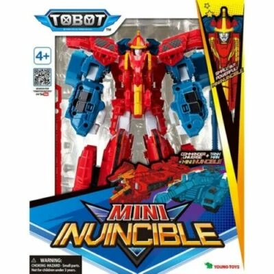 TOBOT Mini Great ADMIRAL Copolymer/ INUINCIBLE Transforming Robot Car Young Toys - Image 1 of 4