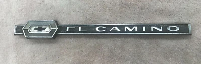 Chevrolet "El Camino" 1964 cuarto emblema 4412514 usado estado diario del conductor Foto 1 de 4