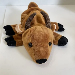 Caltoy Full Body Gazelle Hand puppet Goat  10” Antelope Plush - Picture 1 of 6