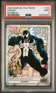 Venom #124 Rainbow PSA 9 Upper Deck 2023 Marvel Platinum - Picture 1 of 3