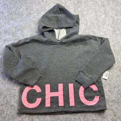 Old Navy XS/5 Niños Jóvenes Jersey Sudadera Niñas Gris Chic Rosa Lindo Foto 1 de 4