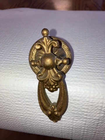 Beautiful Antique Brass Cabinet Door Piece Cover