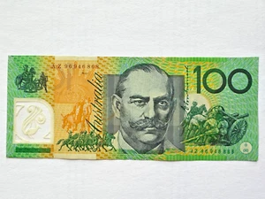 RARO billete de 100 dólares australiano 1996 🙂 nota de prueba fina Australia AZ96 - Imagen 1 de 6