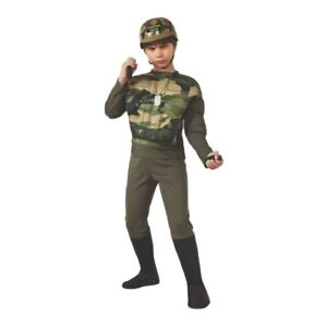 Young American Heroes Muscle Chest Kids Medium Recon Costume