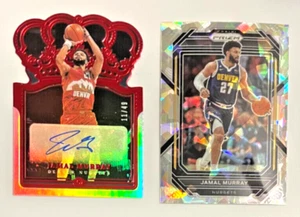 2021-22 Panini Crown Royale - Crown Autographs Red #CA-JMY Jamal Murray /49 - Picture 1 of 2