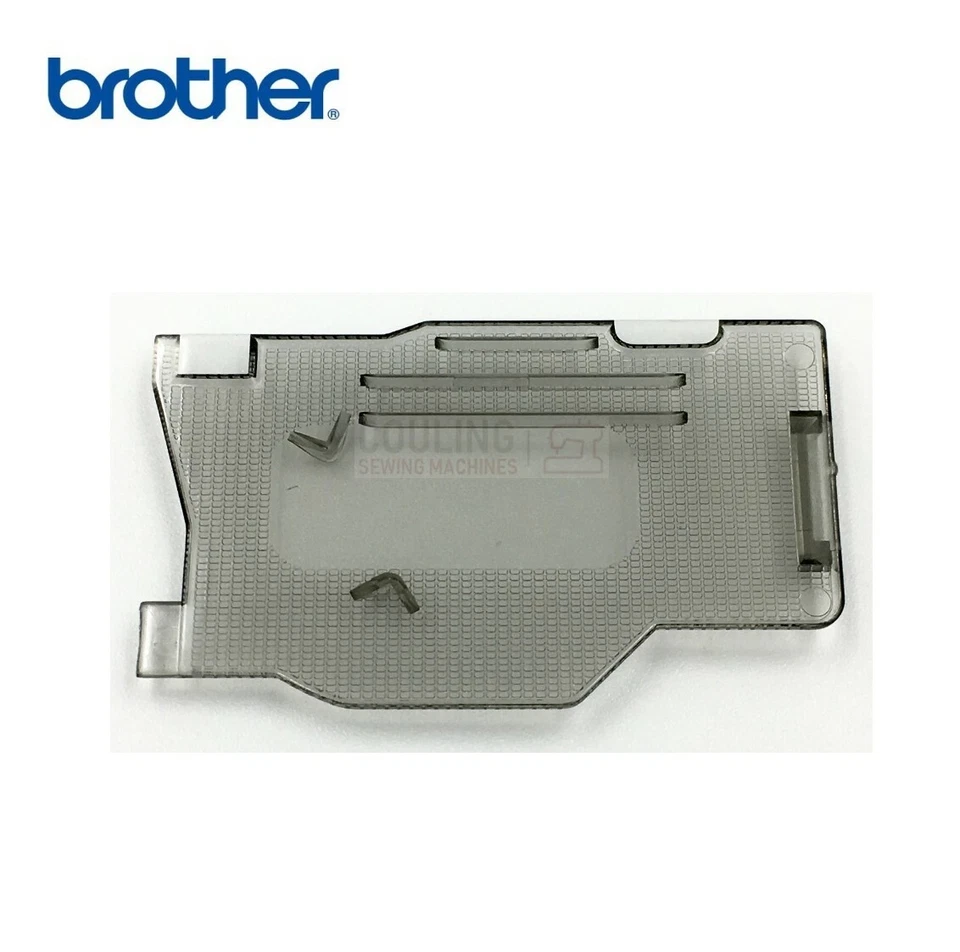 BROTHER GENUINE BOBBIN COVER PLASTIC SLIDE PLATE Innovis NV 800e 1100 1300 F420 - Image 1 of 1