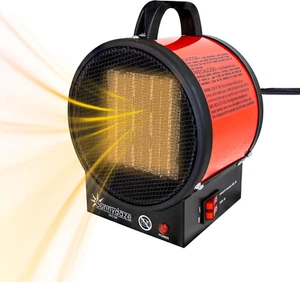 120V Portable Electric Utility Heater for Garage - 1500W/750W - Auto Shutoff - S - Picture 1 of 10