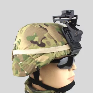 Kit montaggio visione notturna Tactical Rhino NVG PVS-14 PVS-7 per casco MICH ACH FAST - Foto 1 di 8