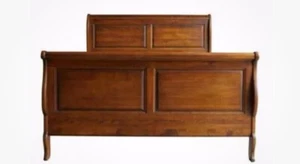 Ethan Allen Sleigh Bed Country French Collection 26-5611 Queen Size - Picture 1 of 6