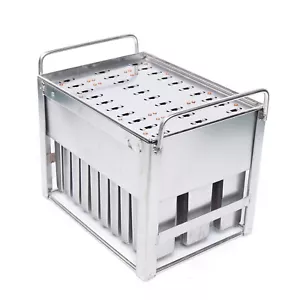 30* Moldes de acero inoxidable para helados Ice Pop Lolly soporte para palo de helado verano - Imagen 1 de 9