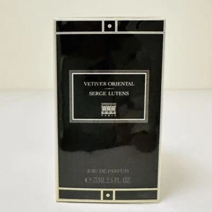 SERGE LUTENS VETIVER ORIENTAL 75ml 2.5 oz eau de parfum EDP Discontinued Sealed - Picture 1 of 3