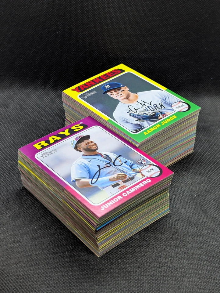 2024 Topps Heritage Baseball Singles - You Pick - Complete Your Set QTY DISCOUNT - Image 1 of 1