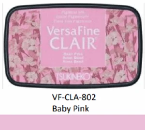 VersaFine CLAIR Stempelkissen Baby Pink VF 802 Tsukineko 55x95mm 91572 - Bild 1 von 5