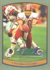 TOPPS Trent Green REDSKINS RAMS Indiana HOOSIERS - Picture 1 of 1
