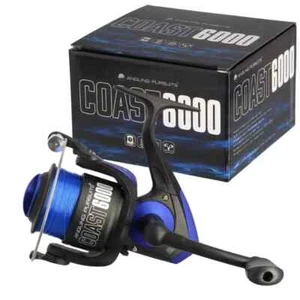 Carrete de pesca en el mar Coast 6000 carrete playa costa fundición carrete fijo + línea de 20 lb - Imagen 1 de 1